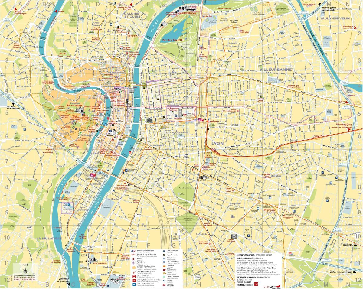 mapa ng Lyon store