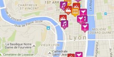 Mapa ng bakla Lyon