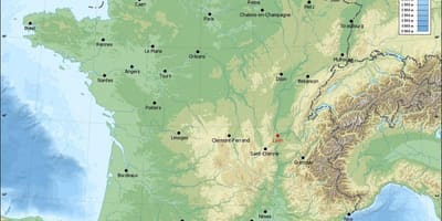 Lyon sa france na mapa ng lungsod