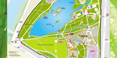 Mapa ng Lyon park